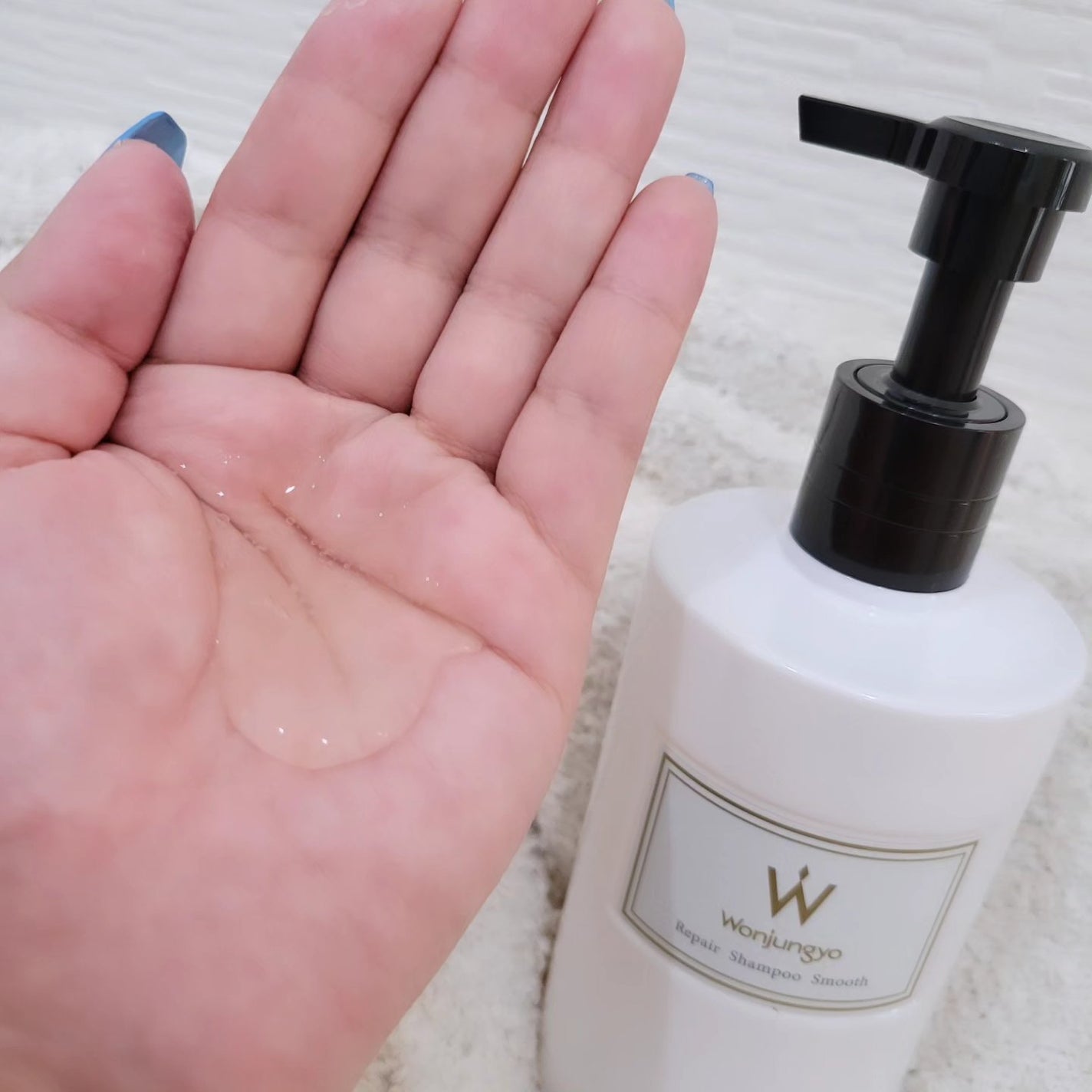 ウォンジョンヨ リペアシャンプー スムース/リペアトリートメント スムース/Wonjungyo/市販シャンプーを使ったクチコミ(3枚目)