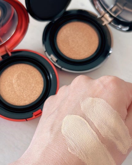 ハイパーカバーフィットクッション グラファイト/APRILSKIN/クッションファンデーションを使ったクチコミ(7枚目)