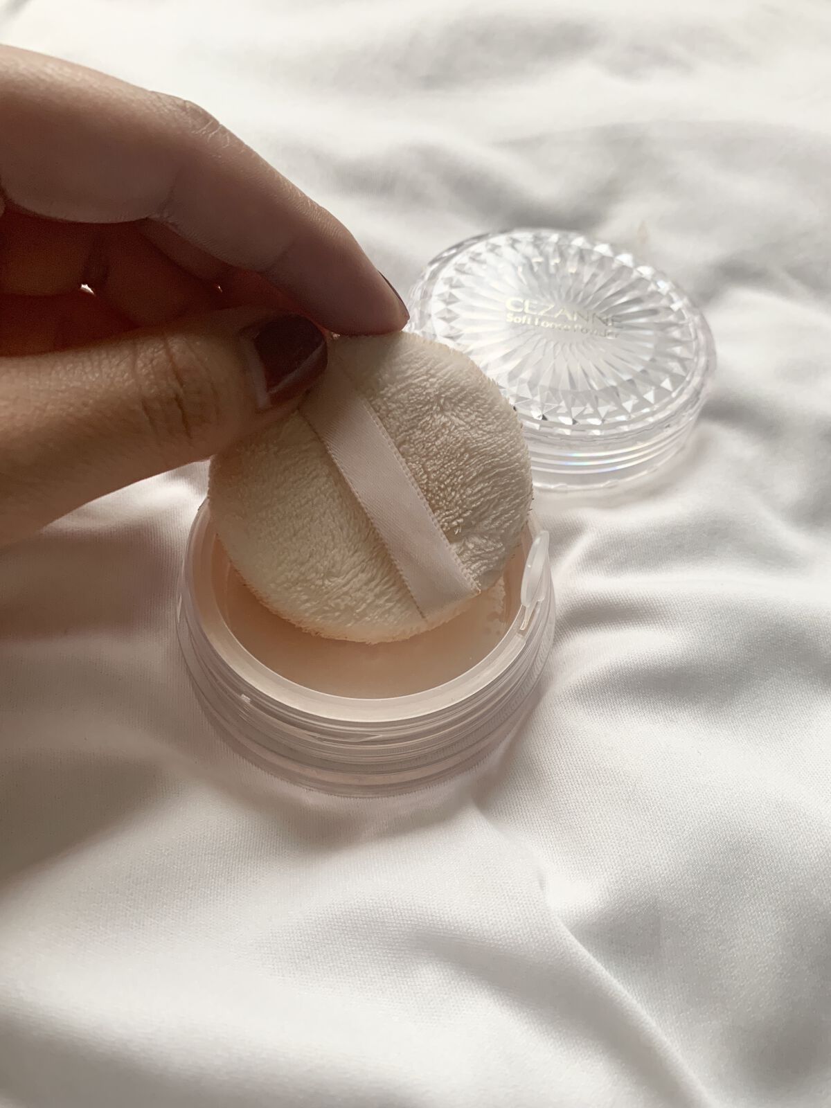 うるふわ仕上げパウダー/CEZANNE/ルースパウダーを使ったクチコミ（3枚目）