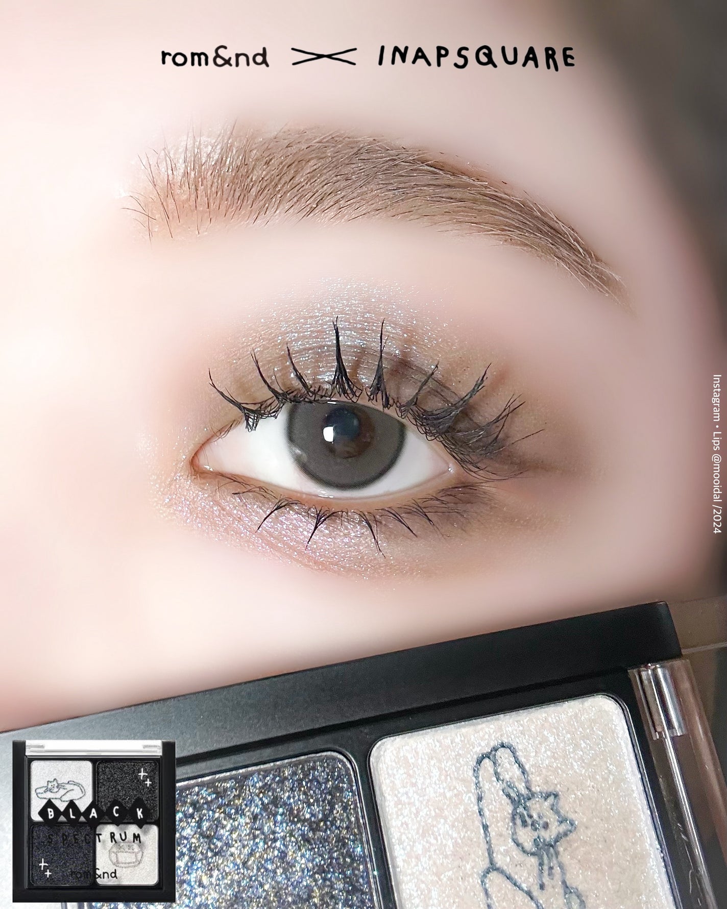 ベターザンアイズ/rom&nd/アイシャドウパレットを使ったクチコミ(5枚目)