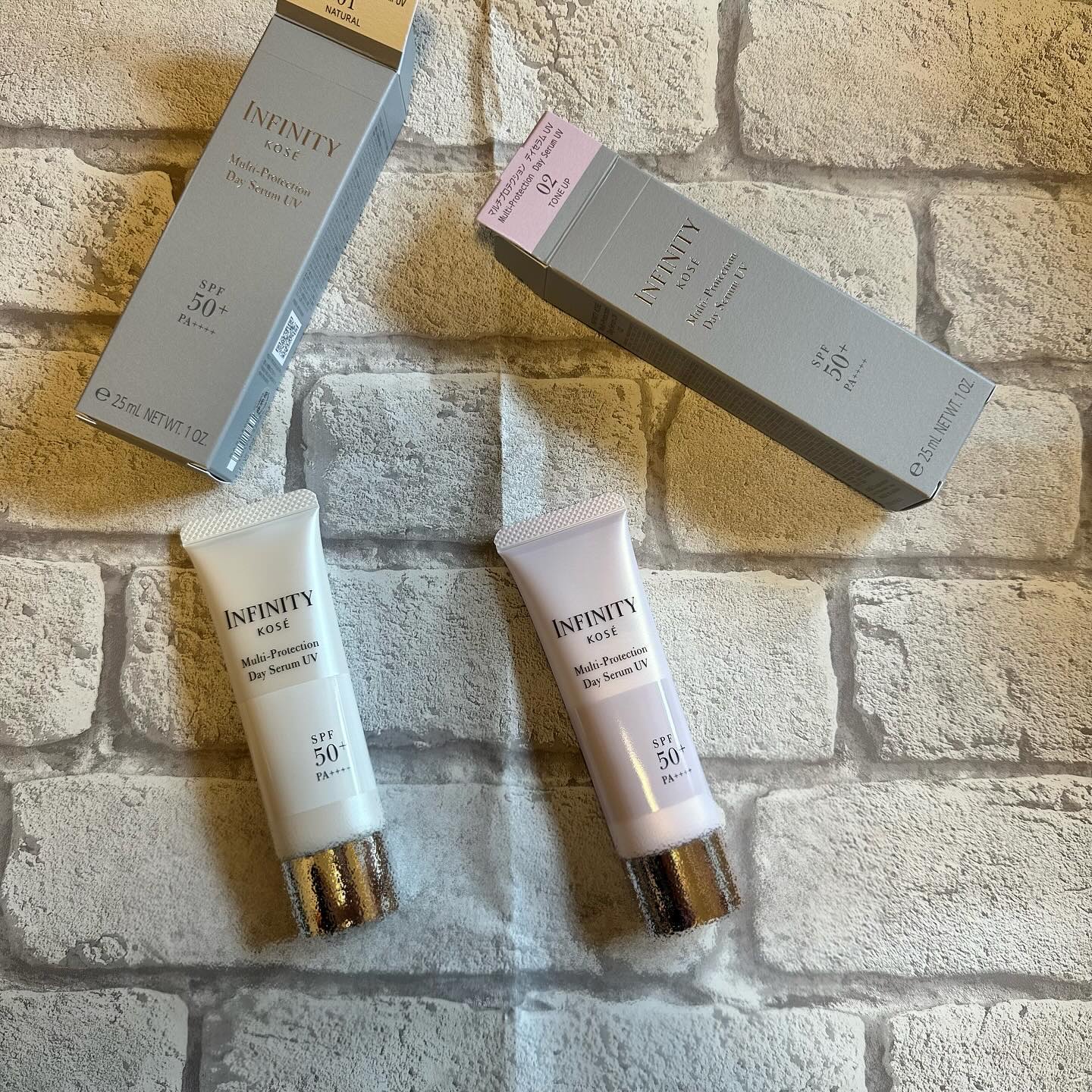 マルチプロテクション デイセラム UV/インフィニティ/日焼け止めクリームを使ったクチコミ（2枚目）