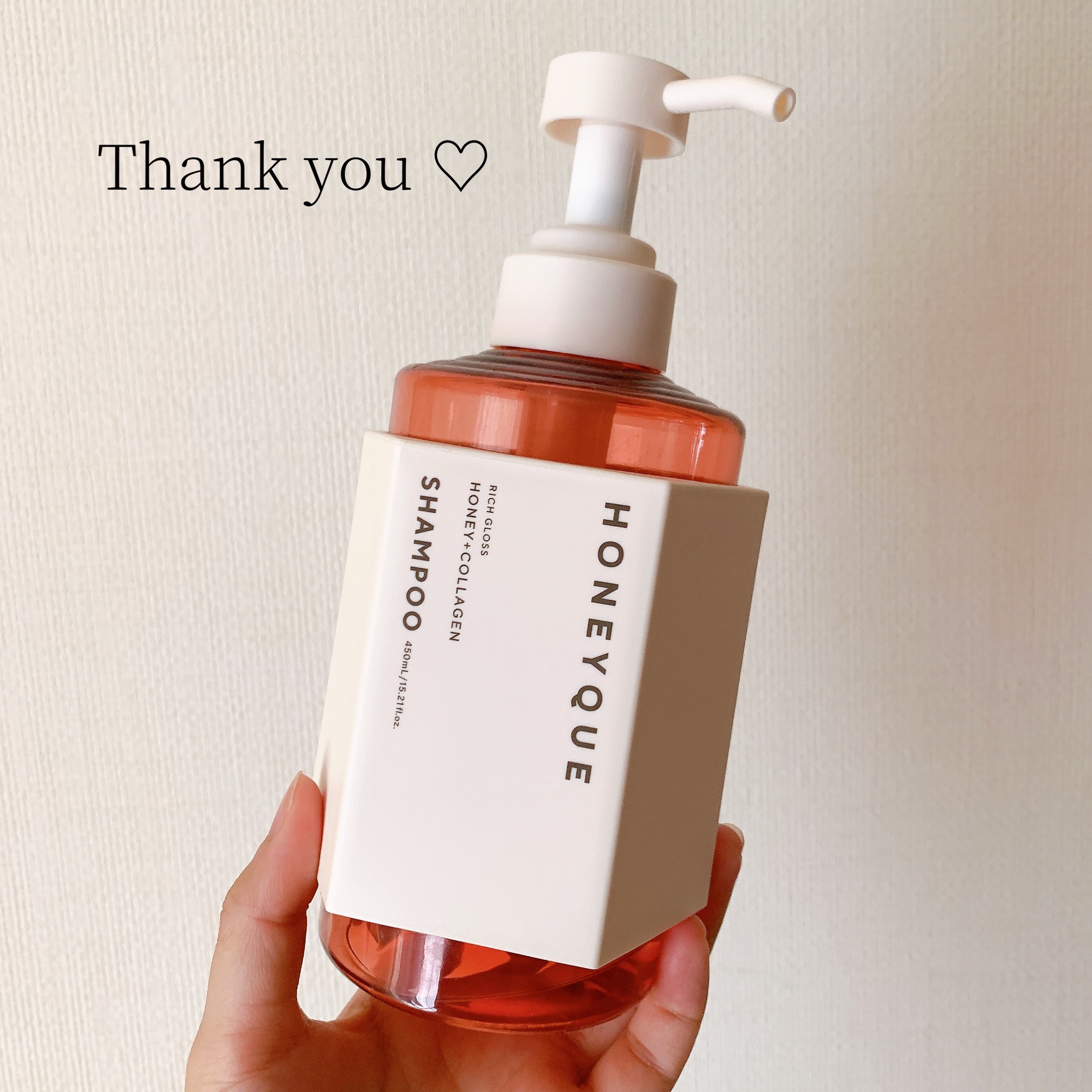 リッチグロス シャンプー シャイニー／ヘアトリートメント シャイニー シャンプー本体 450ml/ハニーク/市販シャンプーを使ったクチコミ（1枚目）