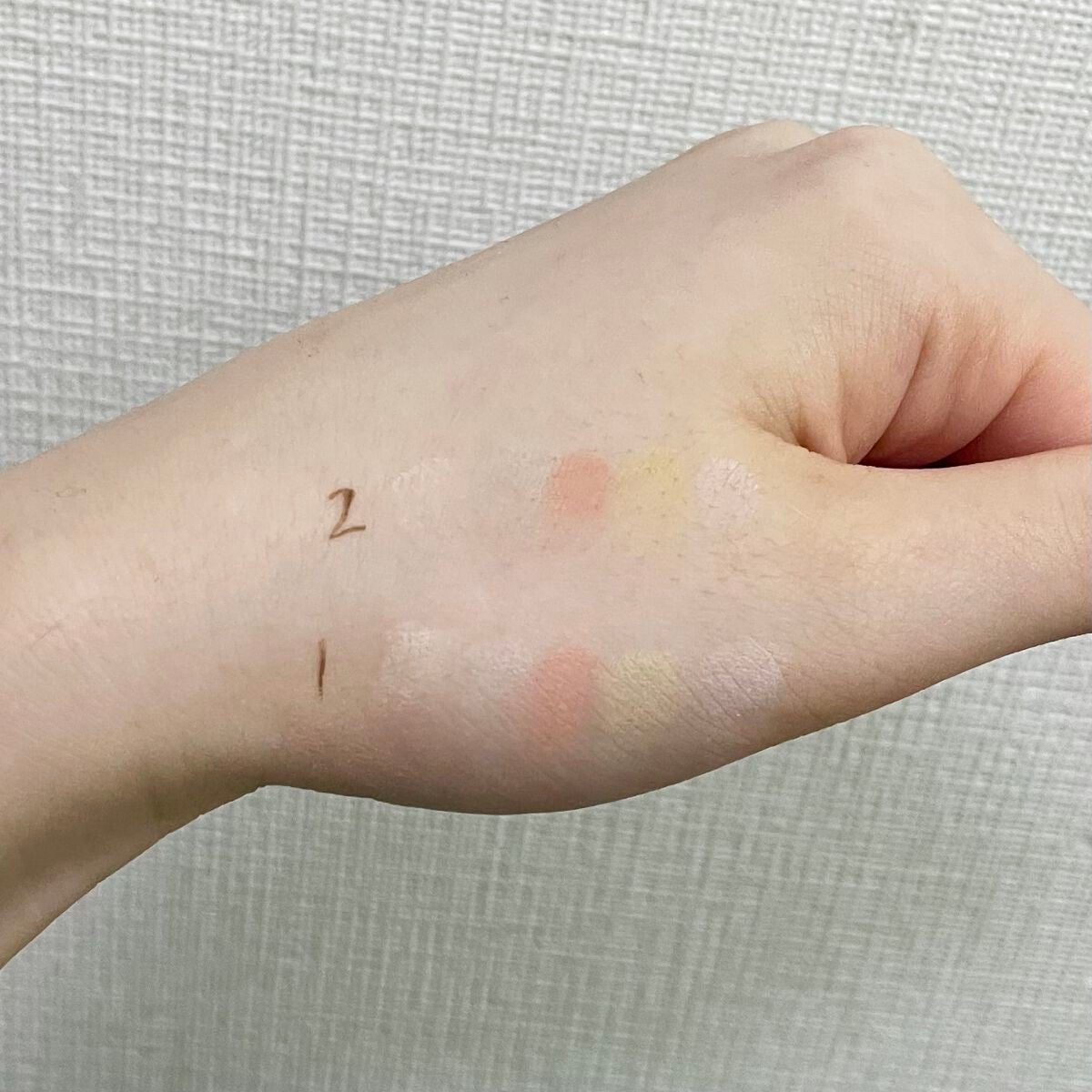 パステルヴェールコンシーラー/キャンメイク/パレットコンシーラーを使ったクチコミ(3枚目)