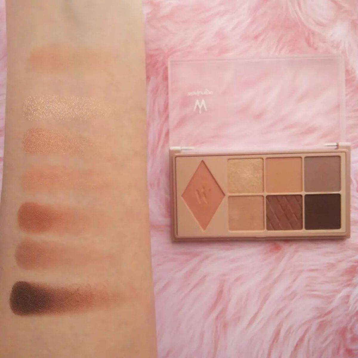 ウォンジョンヨ Ｗ デイリームードアップパレット /Wonjungyo/アイシャドウパレットを使ったクチコミ（3枚目）