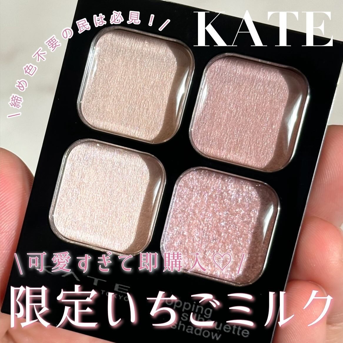 ケイト ポッピングシルエットシャドウ/KATE/アイシャドウパレットを使ったクチコミ(1枚目)