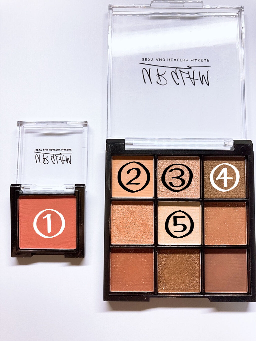 UR GLAM　POWDER EYESHADOW/U R GLAM/単色アイシャドウを使ったクチコミ（3枚目）