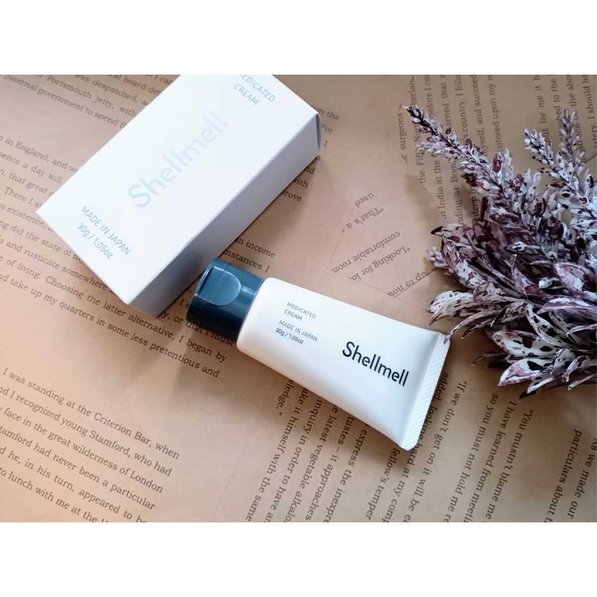 Shellmell 薬用デオドラントクリーム/シェルメール/デオドラント・制汗剤を使ったクチコミ（1枚目）