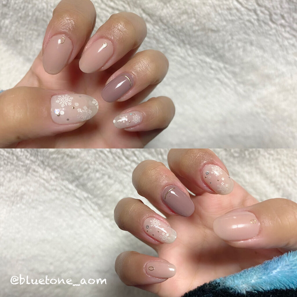 ノンサンディング トップジェル/by Nail Labo/ジェルネイルを使ったクチコミ（1枚目）