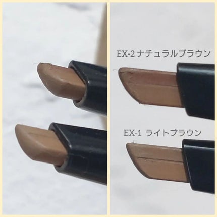 2カラーグラデーションブロウペンシル/KATE/アイブロウペンシルを使ったクチコミ(4枚目)