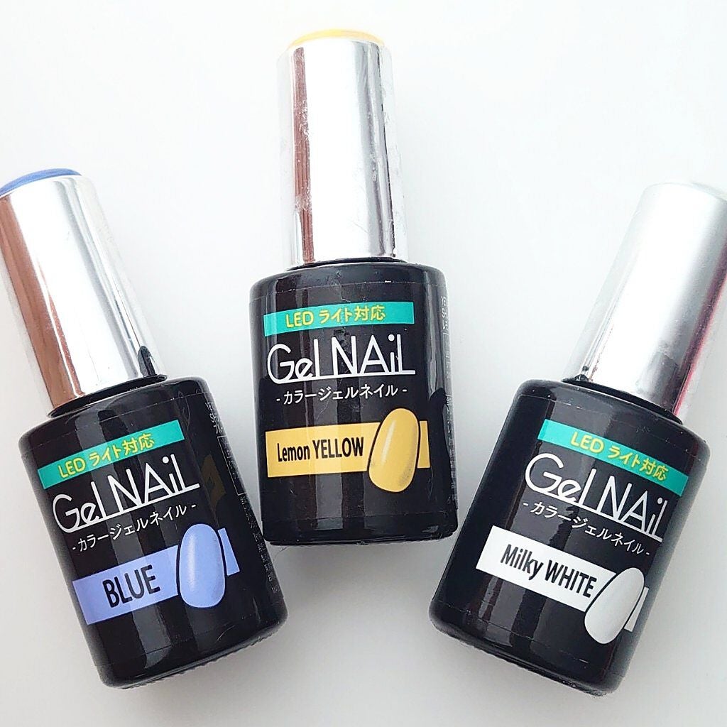 ジェルネイル(ライト対応)/セリア/ジェルネイルを使ったクチコミ(4枚目)