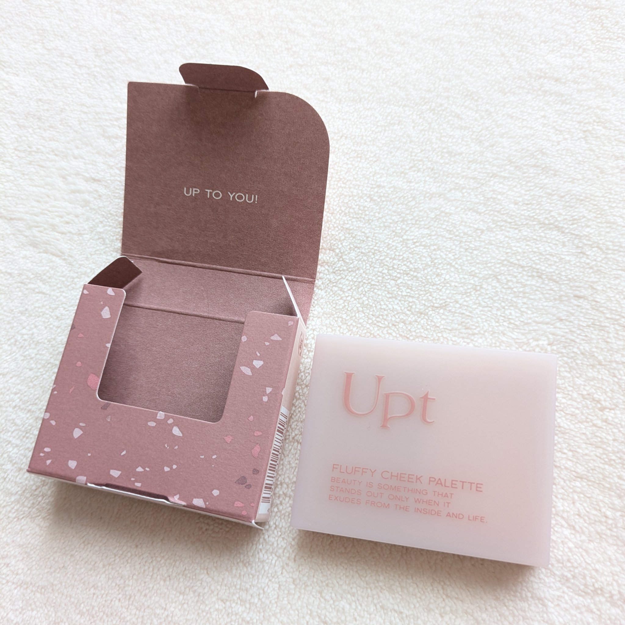 Upt FLUFFY CHEEK PALETTE /Upt/パウダーチークを使ったクチコミ（2枚目）