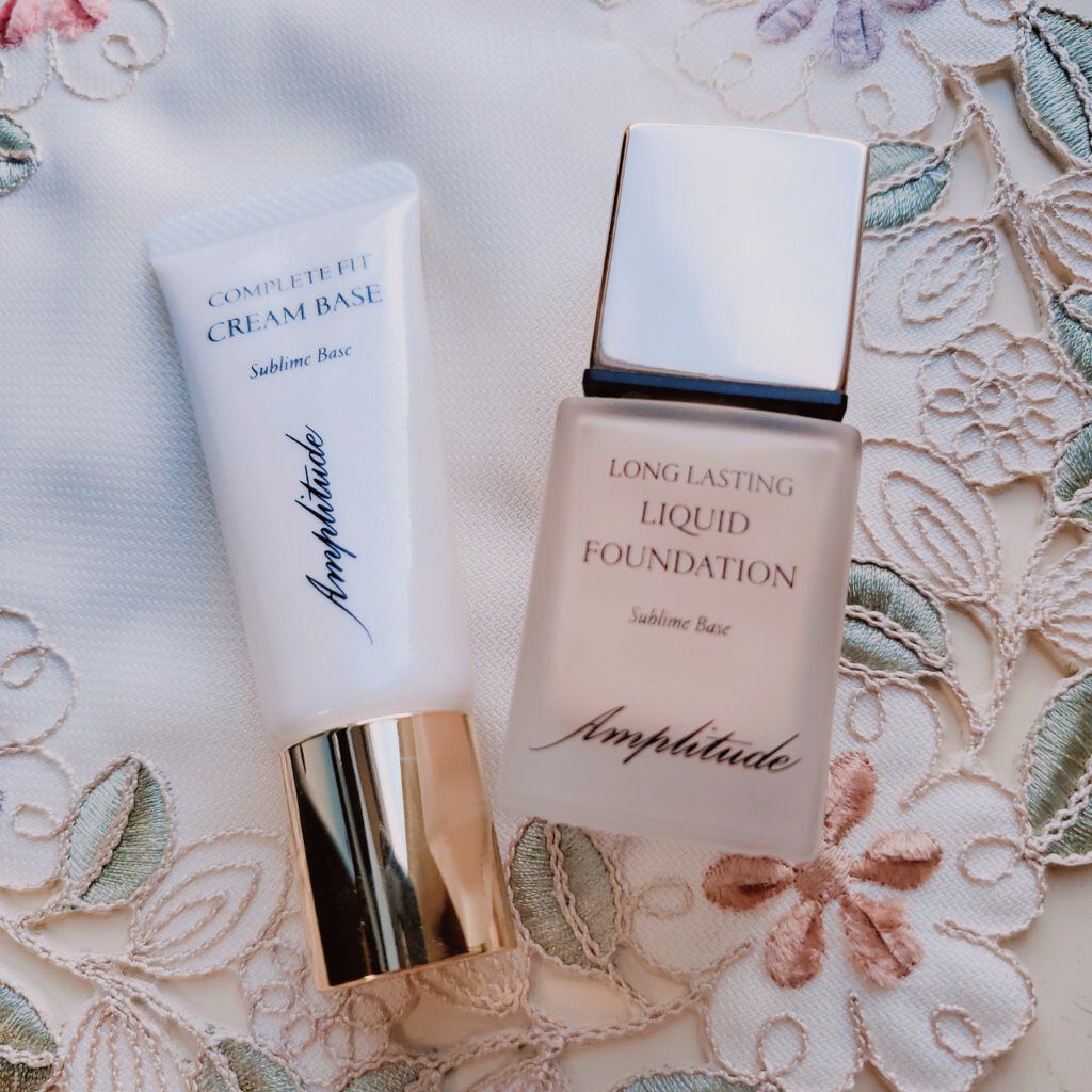 ロングラスティング リキッドファンデーション/Amplitude/リキッドファンデーションを使ったクチコミ（1枚目）