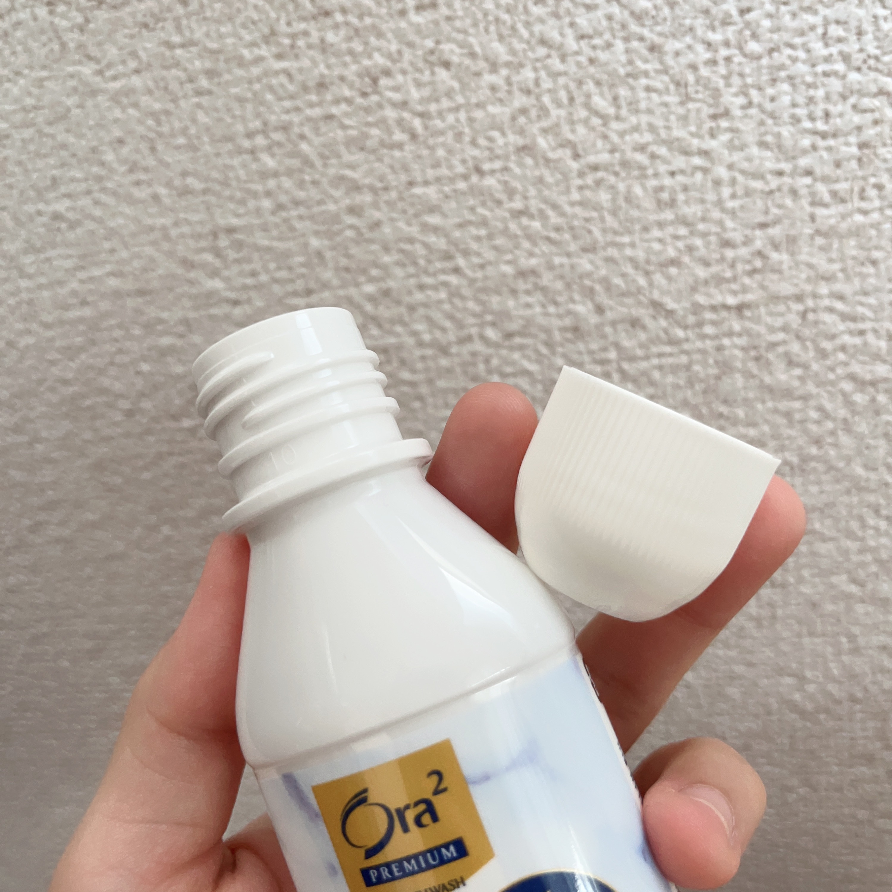 オーラツープレミアム マウスウォッシュ ダブルクレンジング リフレッシュクリアミント/オーラツー/マウスウォッシュ・スプレーを使ったクチコミ（2枚目）