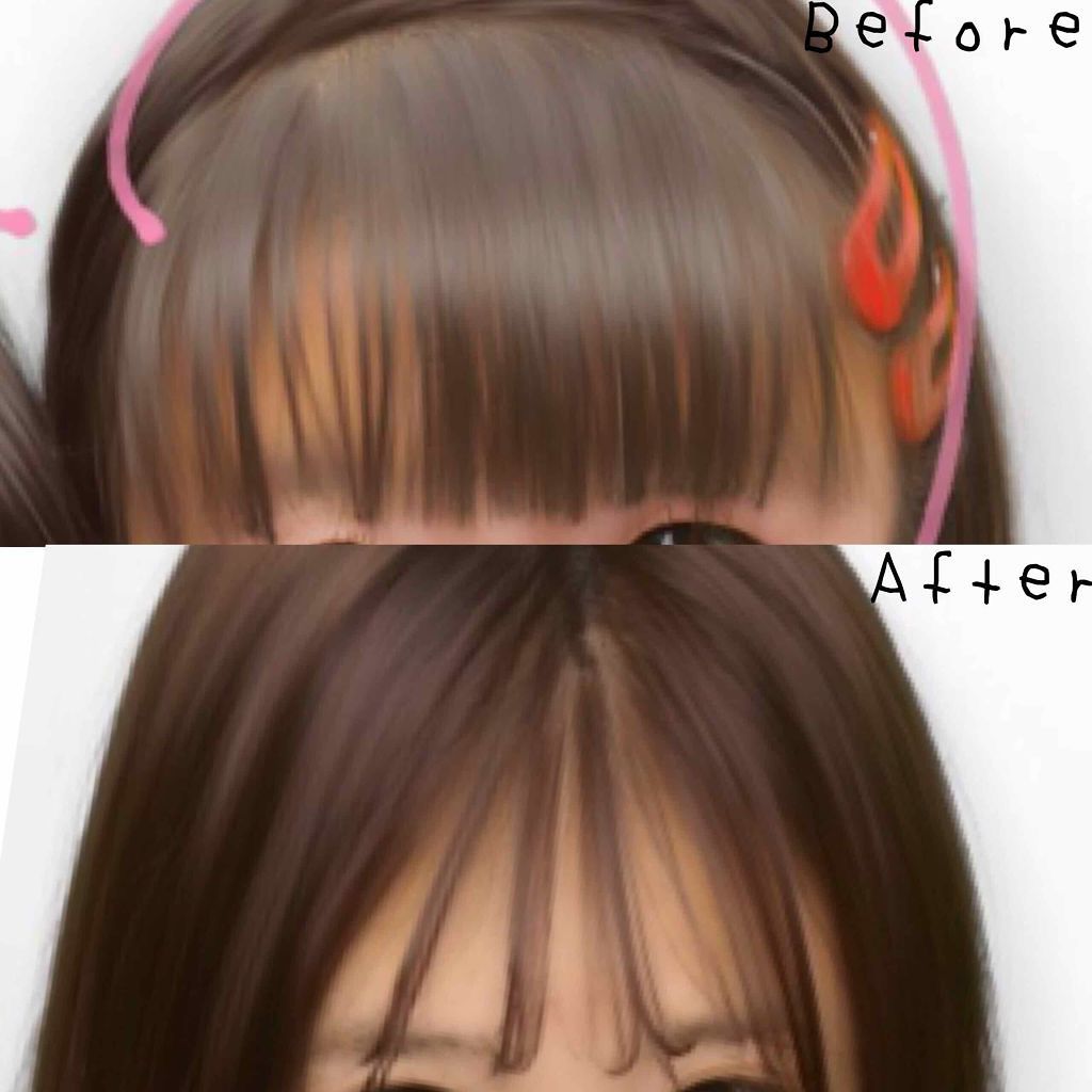 ケープ One やわらかキープ しっかりキープ ケープの口コミ 私流シースルー前髪の作り方を紹介したいと思 By Rh Lips