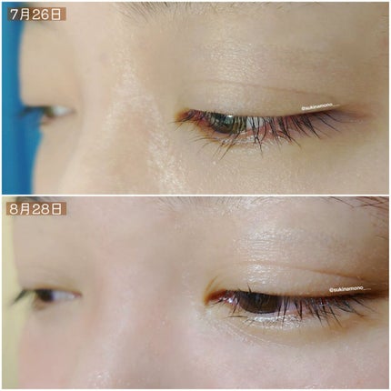 ex アイラッシュセラム/RERUJU(リルジュ)/まつげ美容液を使ったクチコミ(5枚目)