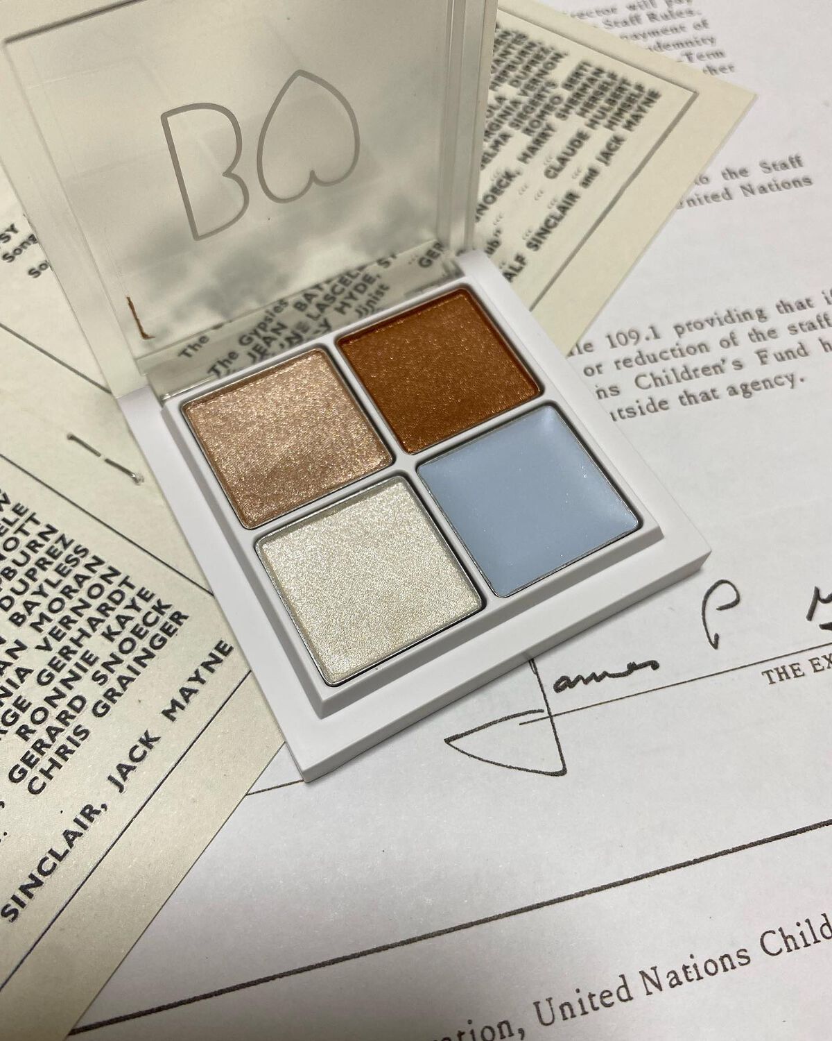 THE アイパレR/b idol/アイシャドウパレットを使ったクチコミ(2枚目)