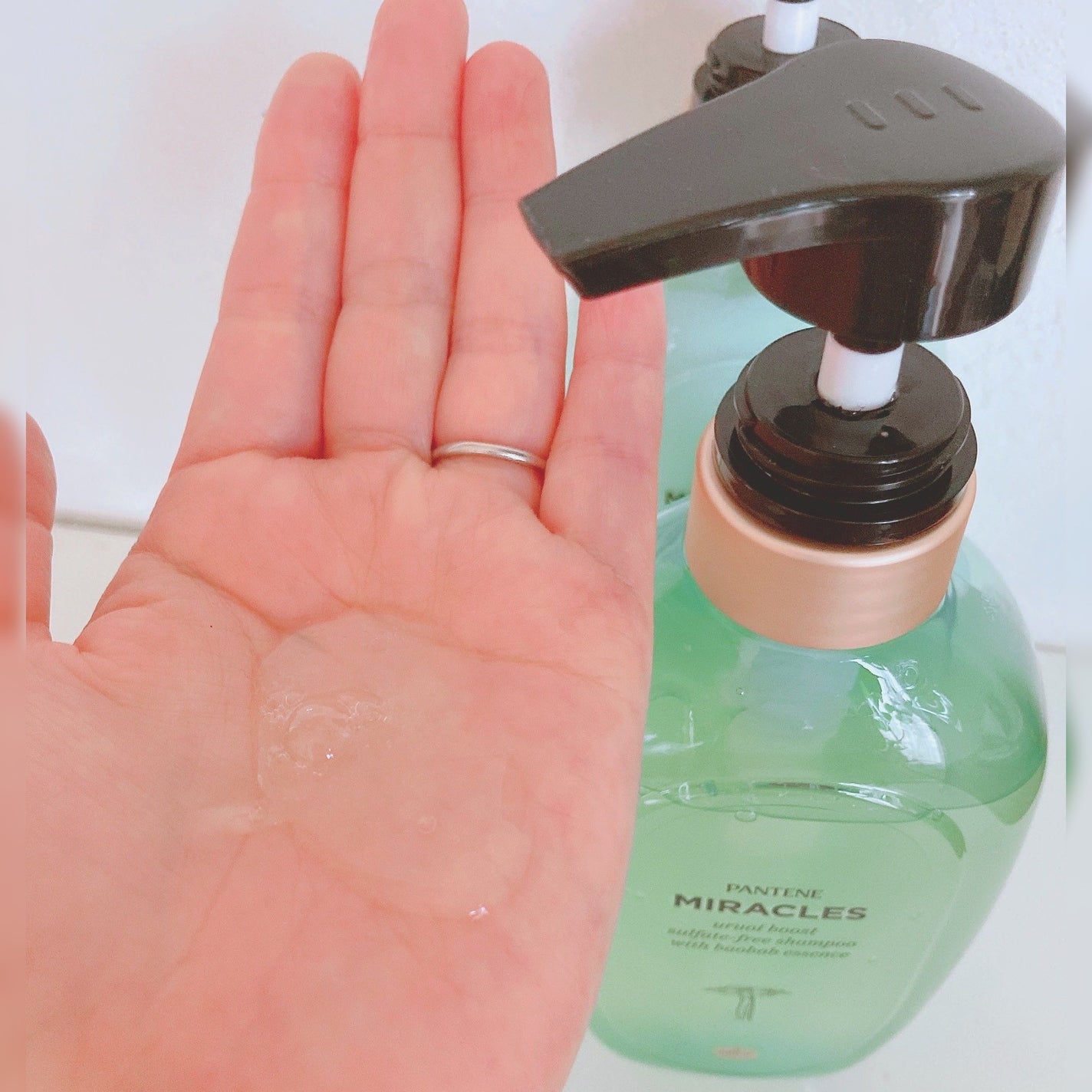 ミラクルズ うるおいブースト シャンプー/トリートメント/パンテーン/市販シャンプーを使ったクチコミ(2枚目)