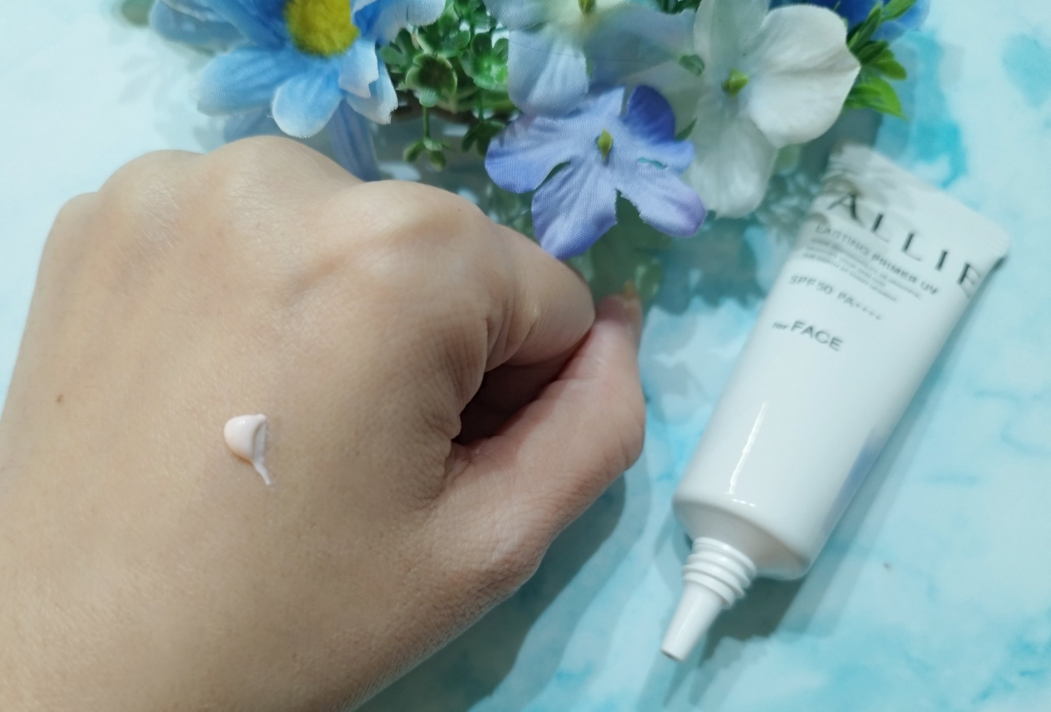 アリィー クロノビューティ ラスティングプライマーUV/アリィー/日焼け止めジェルを使ったクチコミ（3枚目）