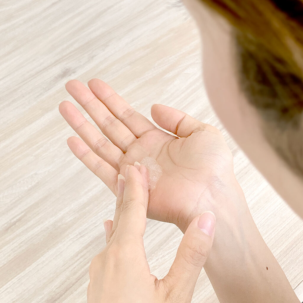 マンナンジェリーハイドロウォッシュ/PLUEST/洗顔料を使ったクチコミ（2枚目）