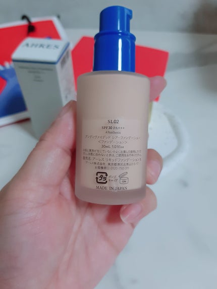 アンディヴァイデッド シアーファンデーション SL02/アーレス/リキッドファンデーションの画像