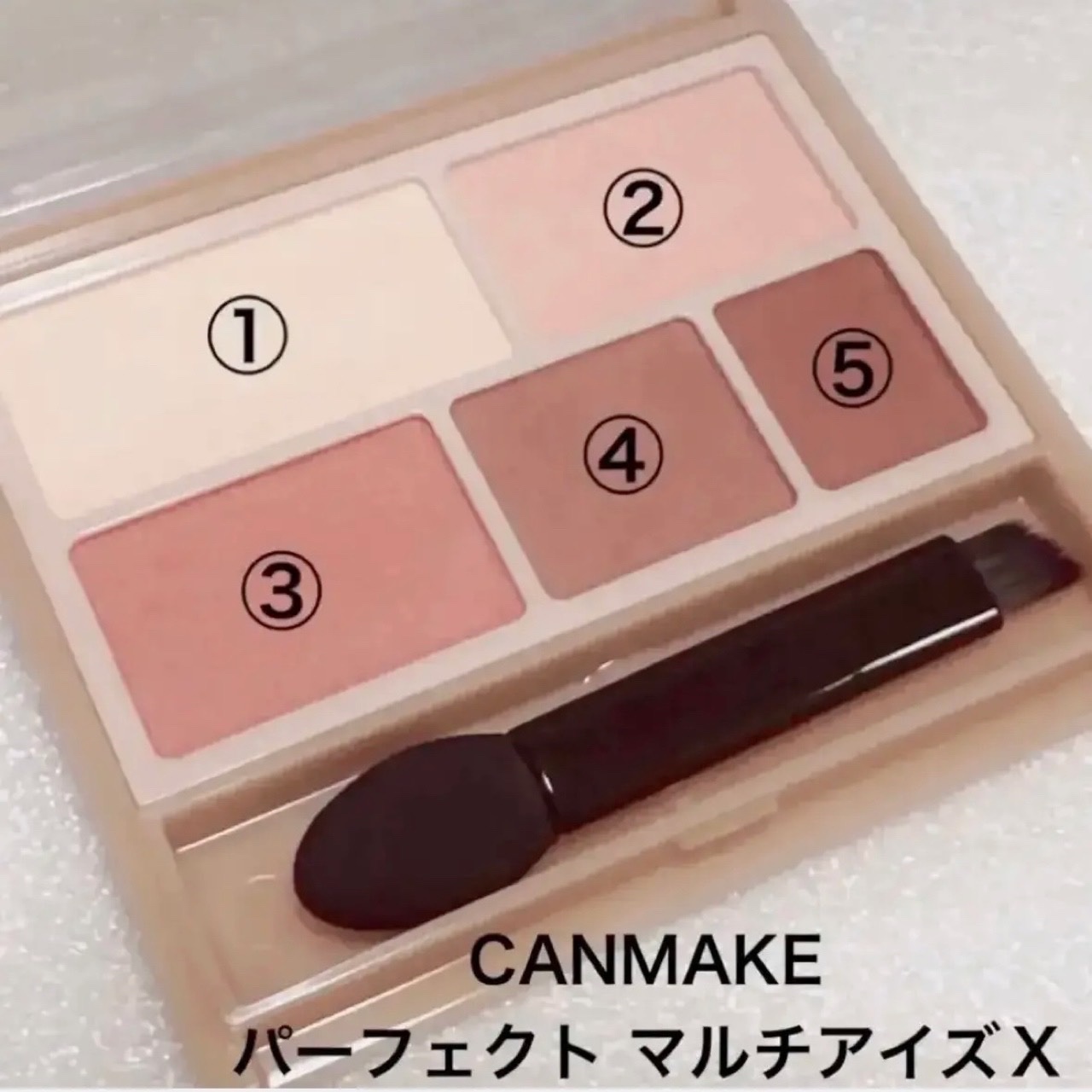 シングルカラーアイシャドウ/CEZANNE/単色アイシャドウを使ったクチコミ（3枚目）