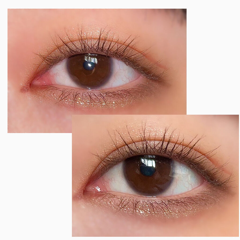 グラデーションアイカラー スウィートブラウン/HABA/アイシャドウパレットを使ったクチコミ（2枚目）