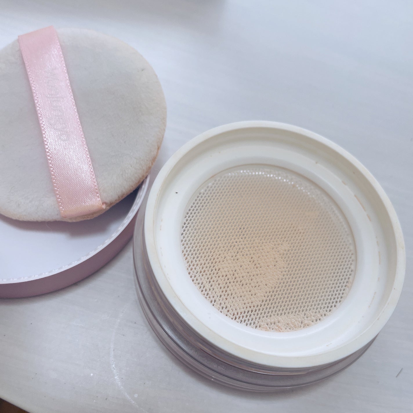 ウォンジョンヨ フィクシングブラーパウダー N/Wonjungyo/ルースパウダーを使ったクチコミ(3枚目)