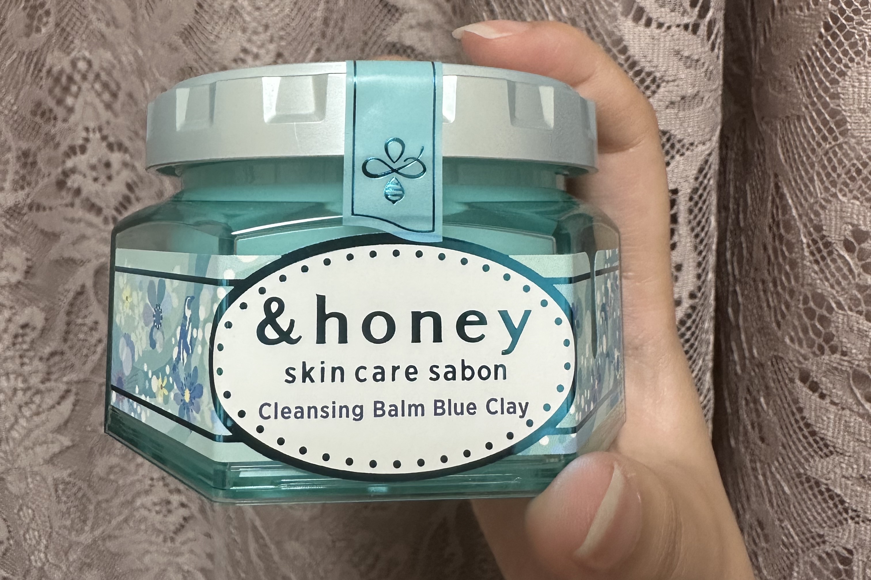 アンドハニー サボン クレンジングバーム ブルークレイ/&honey/クレンジングバームを使ったクチコミ（1枚目）