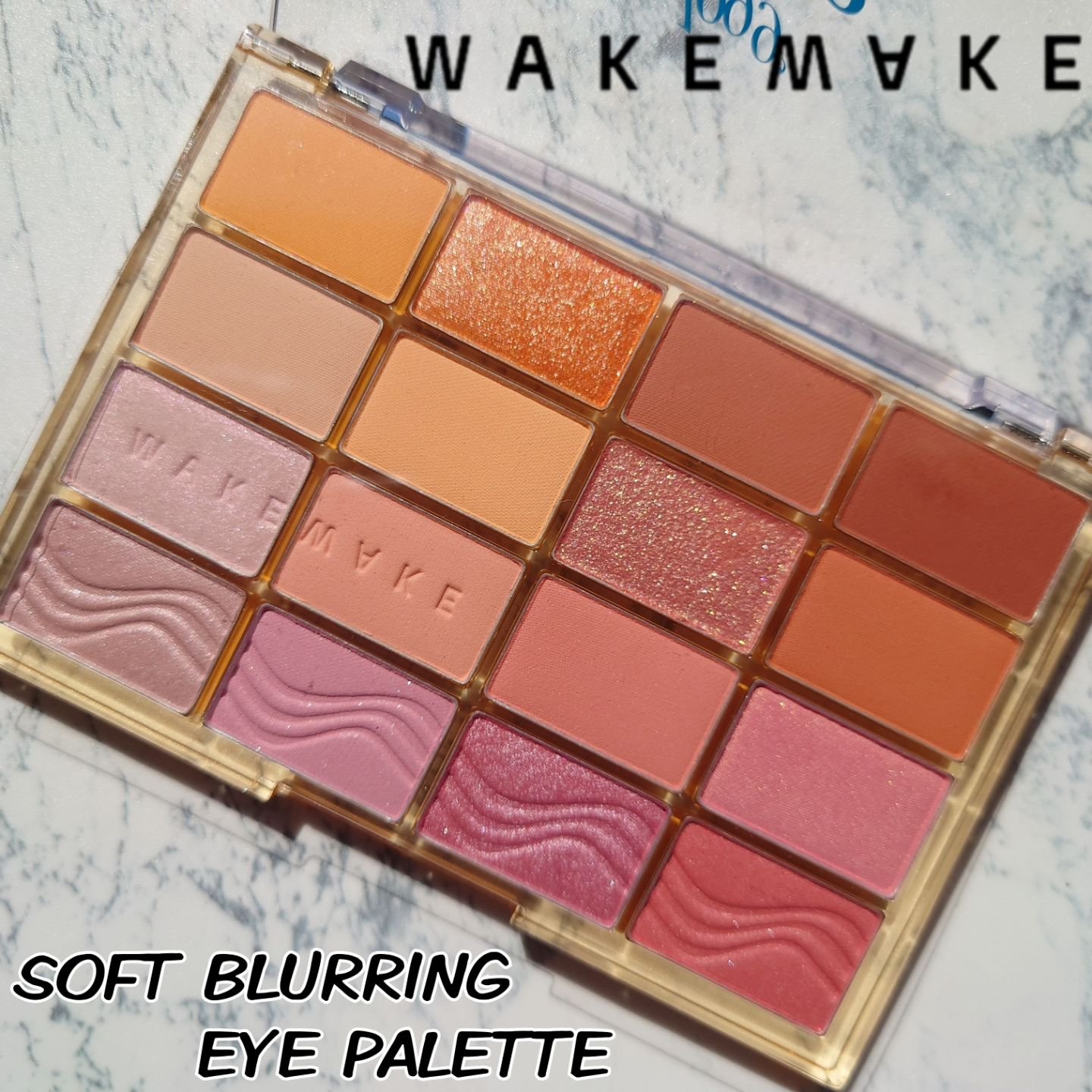 ソフトブラーリングアイパレット/wakemake/アイシャドウパレットを使ったクチコミ（1枚目）