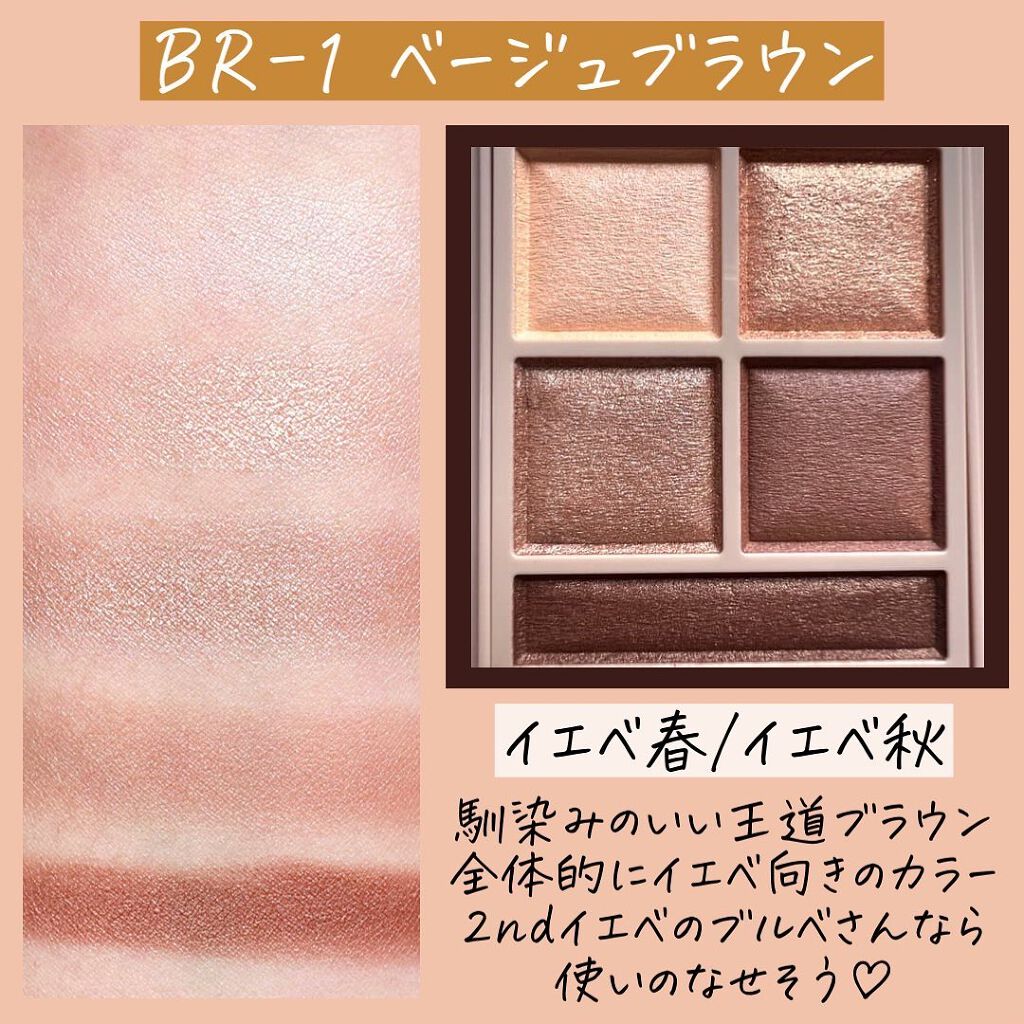 パノラマデザイン アイパレット/Visée/アイシャドウパレットを使ったクチコミ(3枚目)