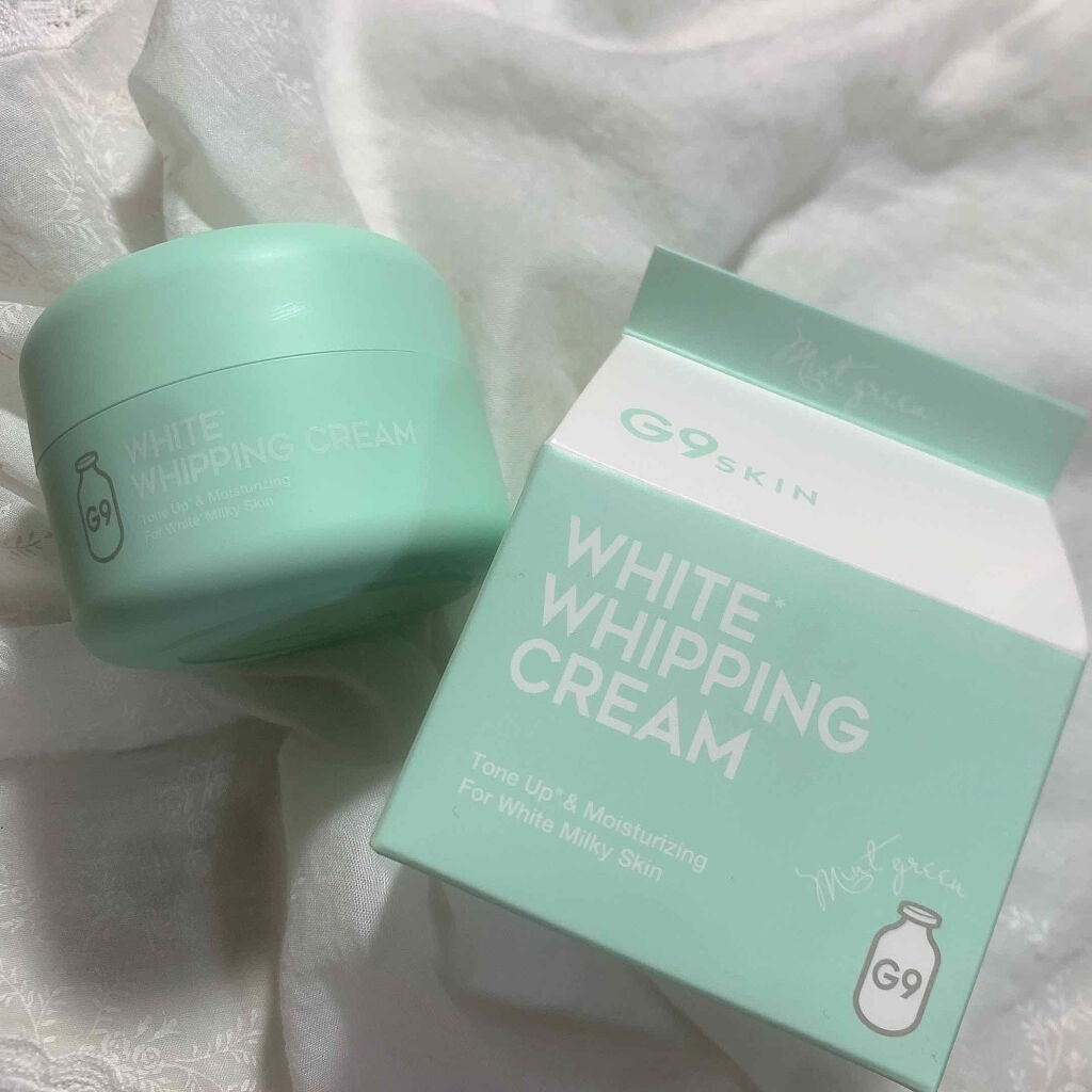 WHITE WHIPPING CREAM(ウユクリーム)/G9SKIN/化粧下地を使ったクチコミ(1枚目)