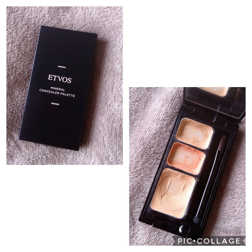 ミネラルコンシーラーパレット/エトヴォス/パレットコンシーラーを使ったクチコミ(1枚目)