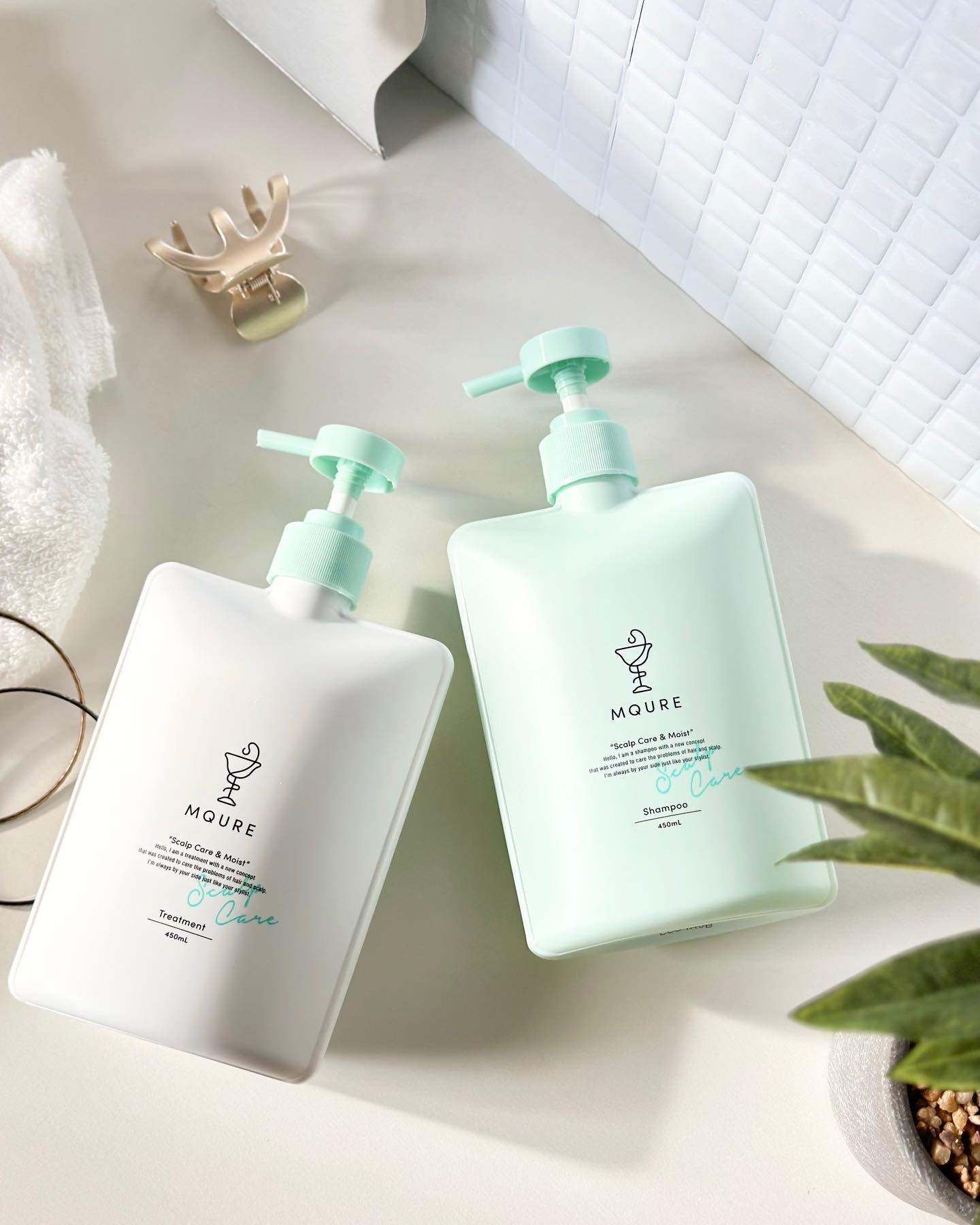 Scalp Care&Moist 薬用シャンプー/薬用トリートメント/MQURE/市販シャンプーを使ったクチコミ（1枚目）