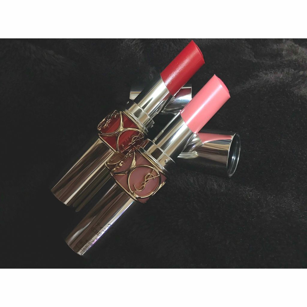 ヴォリュプテ ティントインバーム/YVES SAINT LAURENT BEAUTE/口紅を使ったクチコミ（2枚目）