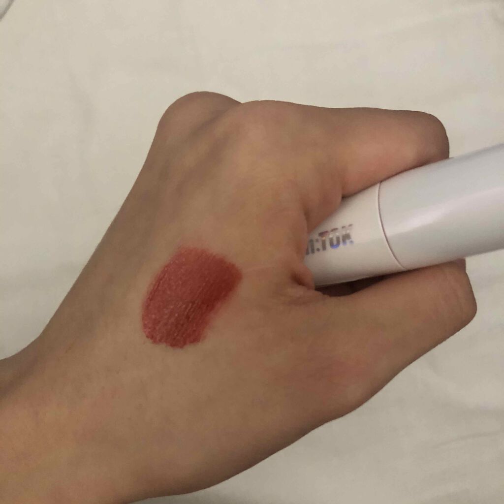 カラーグラムトック グロウポップティント/Colorgram/口紅を使ったクチコミ（2枚目）