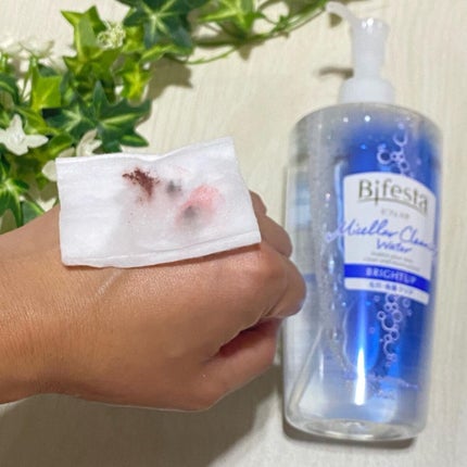 ミセラークレンジングウォーター ブライトアップ/ビフェスタ/クレンジングウォーターを使ったクチコミ(4枚目)