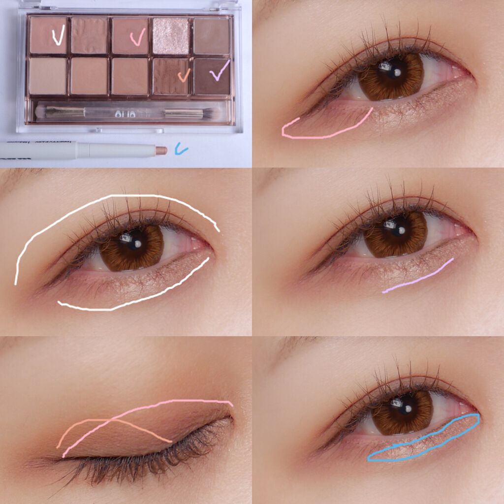 プロ アイ パレット/CLIO/アイシャドウパレットを使ったクチコミ(4枚目)