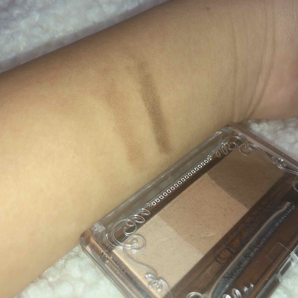 ノーズ&アイブロウパウダー/CEZANNE/パウダーアイブロウを使ったクチコミ(3枚目)