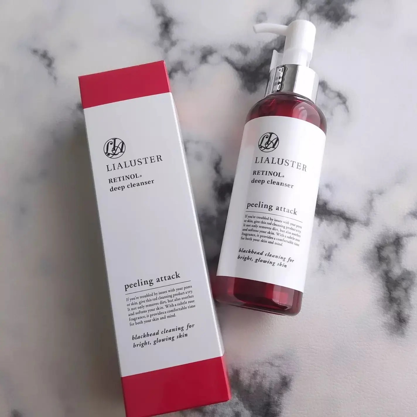 レチノールディープクレンザー/LIALUSTER/その他洗顔料を使ったクチコミ（1枚目）