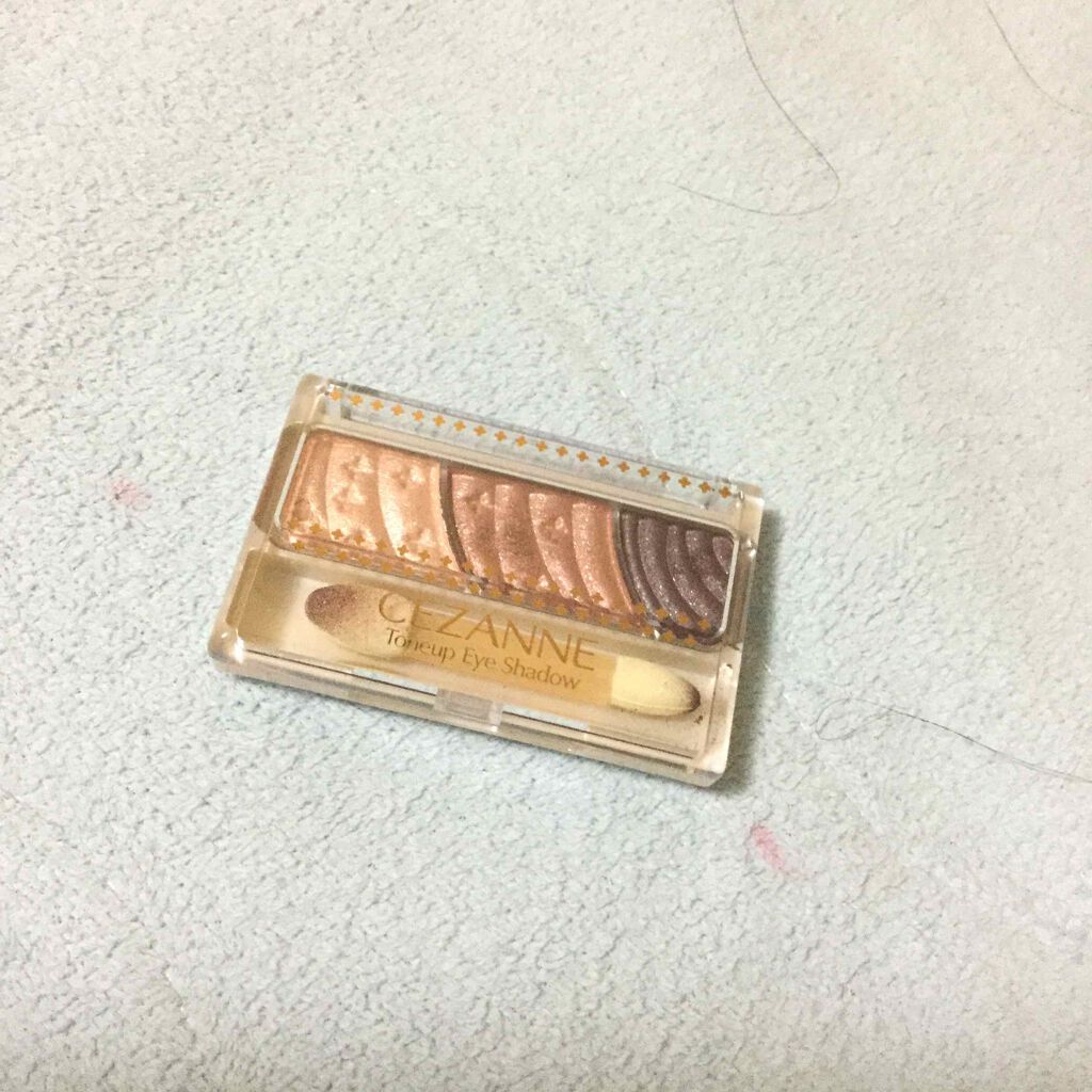 トーンアップアイシャドウ/CEZANNE/アイシャドウパレットを使ったクチコミ(1枚目)