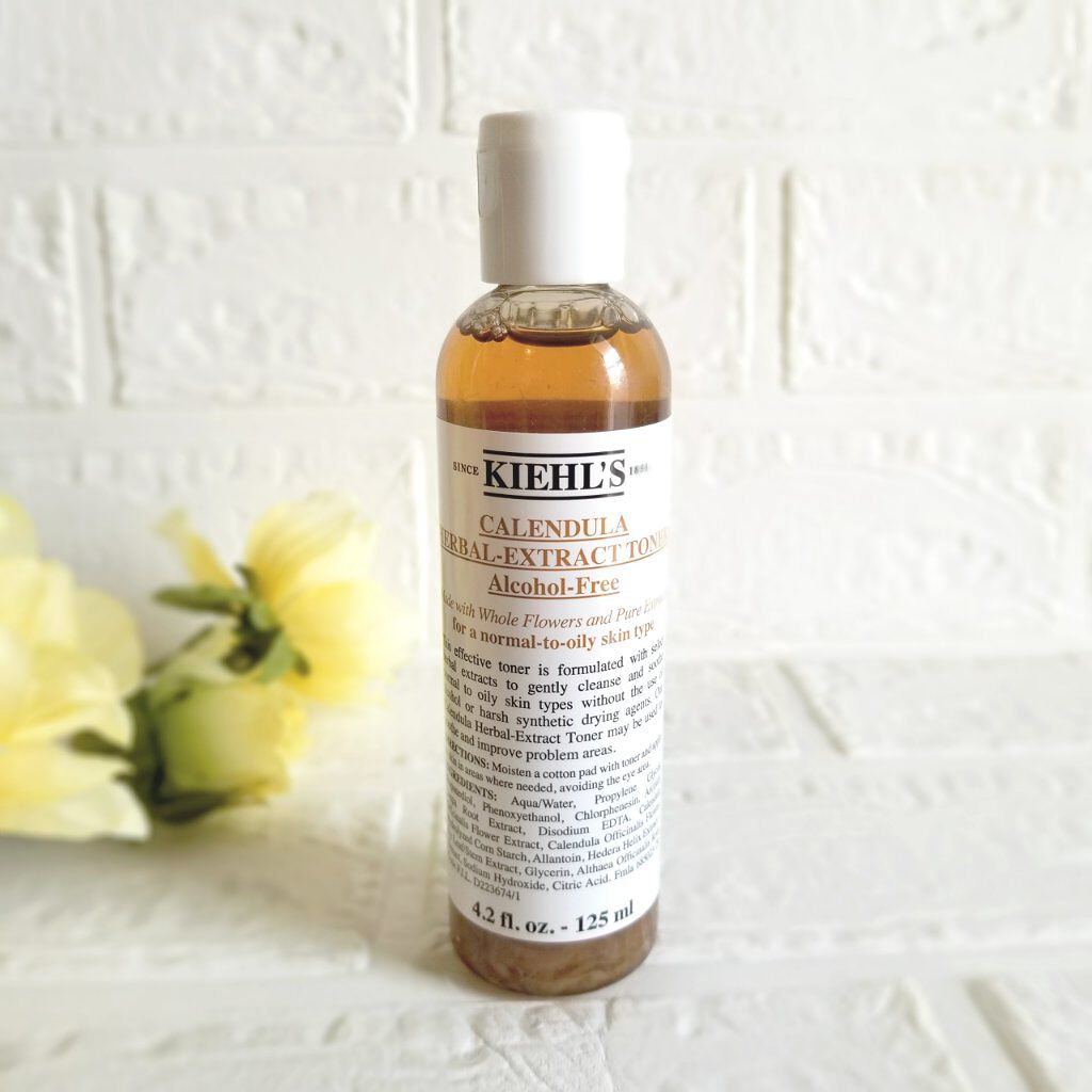 キールズ ハーバル トナー CL アルコールフリー/Kiehl's/化粧水を使ったクチコミ（1枚目）