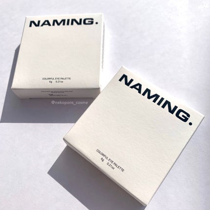 COLORFUL EYE PALETTE/NAMING./アイシャドウパレットを使ったクチコミ(10枚目)