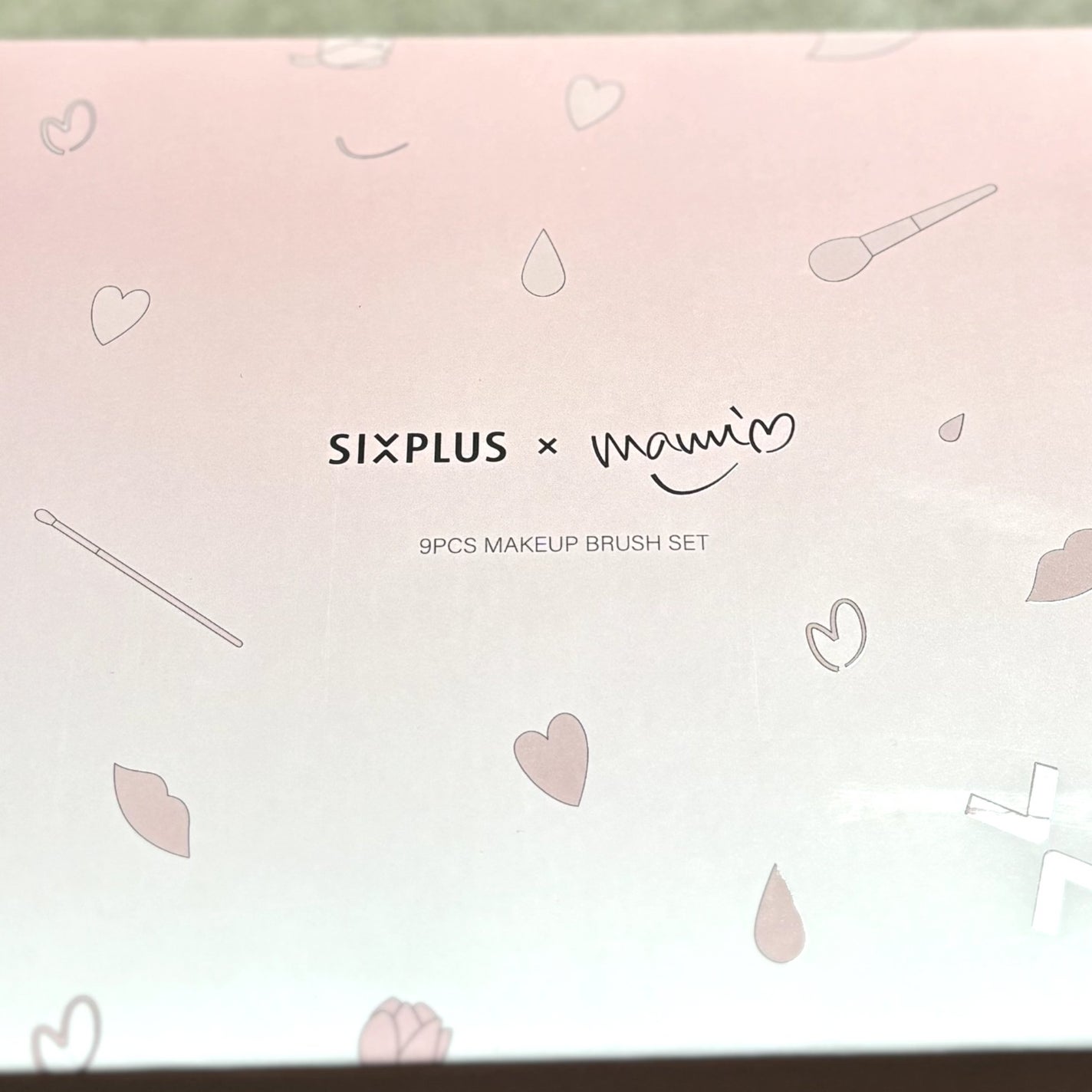 SIXPLUS×mamiseto メイクブラシ9本セット/SIXPLUS/メイクブラシを使ったクチコミ(1枚目)