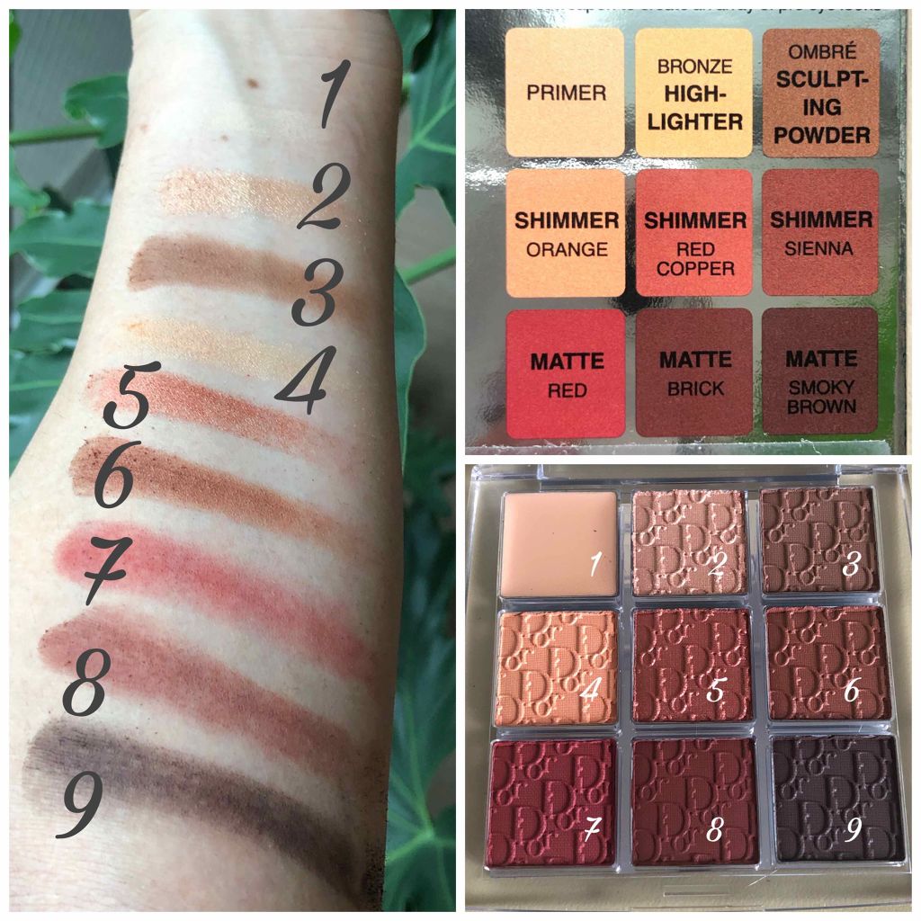 ディオール バックステージ アイ パレット/Dior/アイシャドウパレットを使ったクチコミ（2枚目）