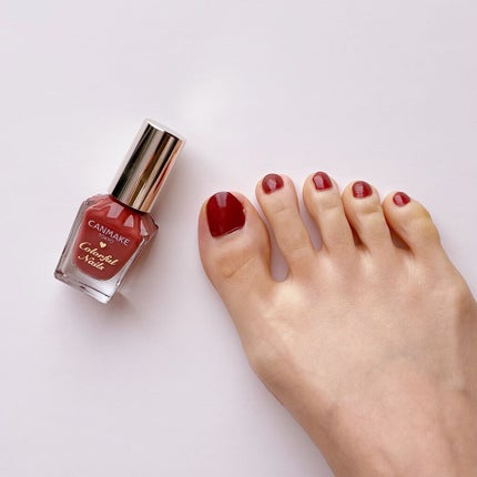 カラフルネイルズ/キャンメイク/マニキュアを使ったクチコミ(3枚目)