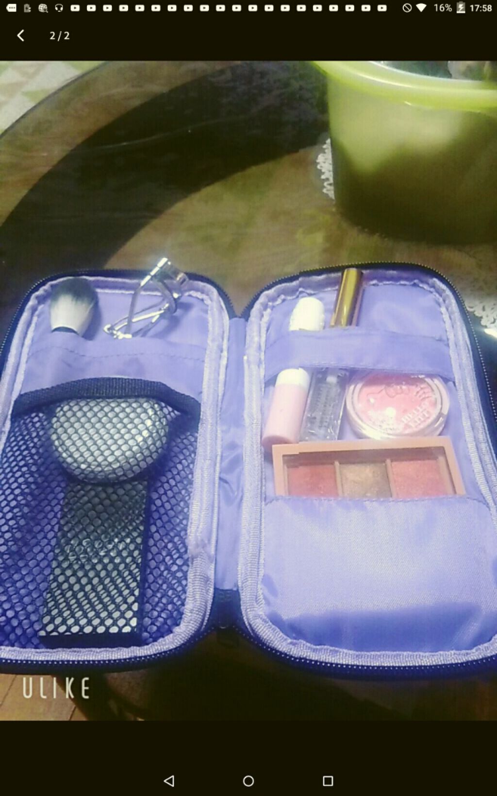 Blooming Kitty パウダーチーク/DAISO/パウダーチークを使ったクチコミ（2枚目）