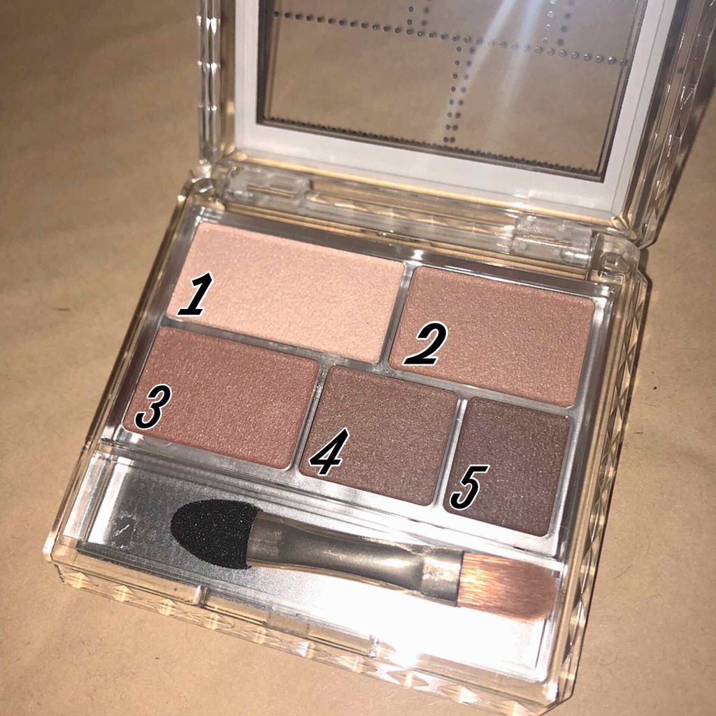 パーフェクトマルチアイズ/キャンメイク/アイシャドウパレットを使ったクチコミ(2枚目)