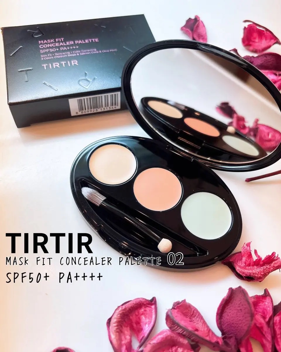 マスクフィット コンシーラーパレット 02 ミディアム/TIRTIR(ティルティル)/パレットコンシーラーを使ったクチコミ（1枚目）