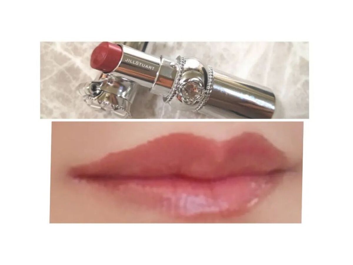 ジルスチュアート ルージュ リップブロッサム 310 lisianthus eden(限定色)/JILL STUART/口紅を使ったクチコミ（3枚目）