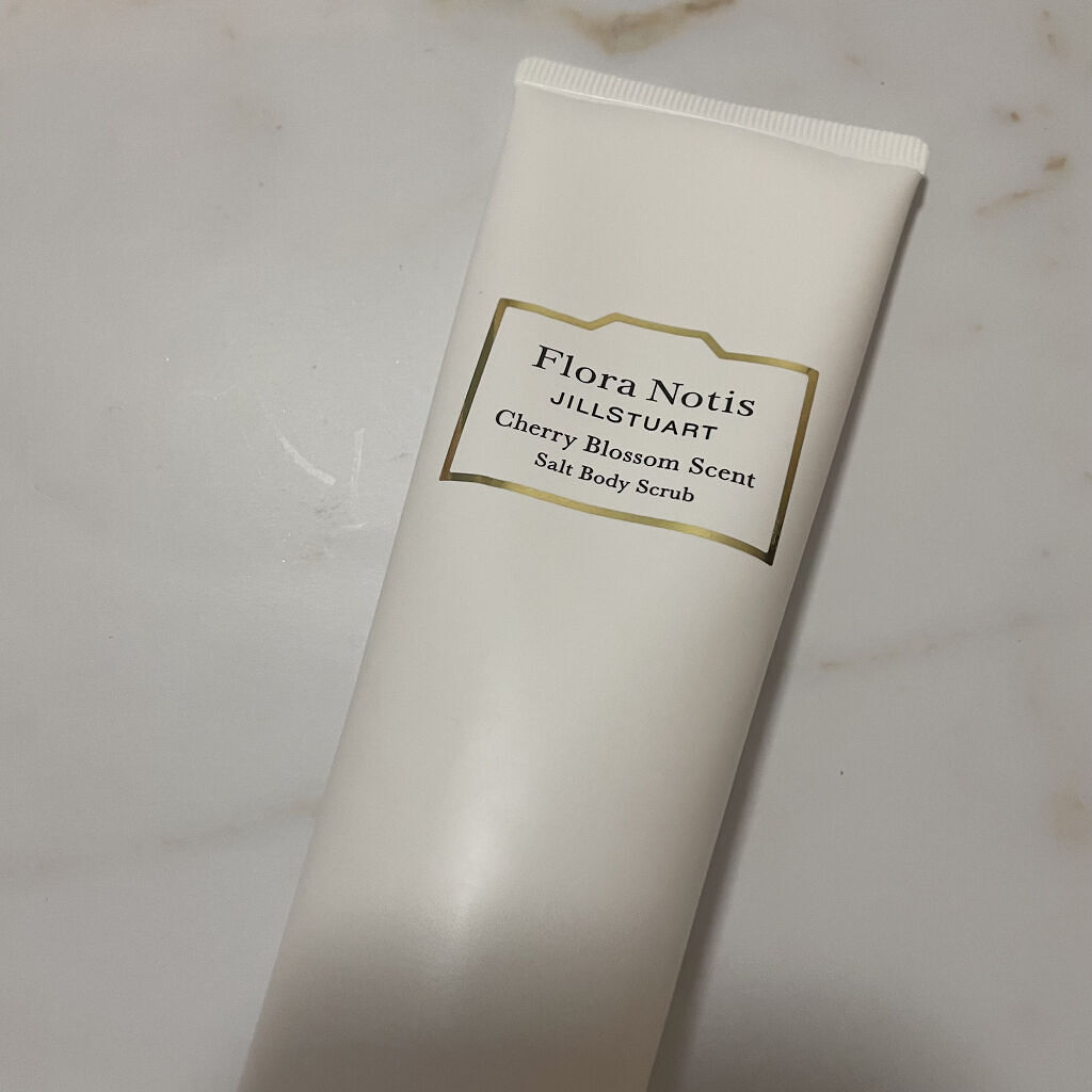 チェリーブロッサム ソルトボディスクラブ/Flora Notis JILL STUART/ボディスクラブを使ったクチコミ（1枚目）